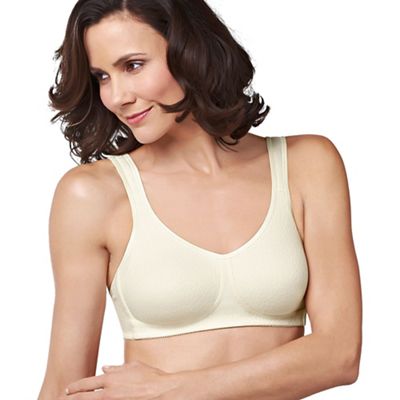 Ivory 'Mona Comfort' non wired post surgery bra